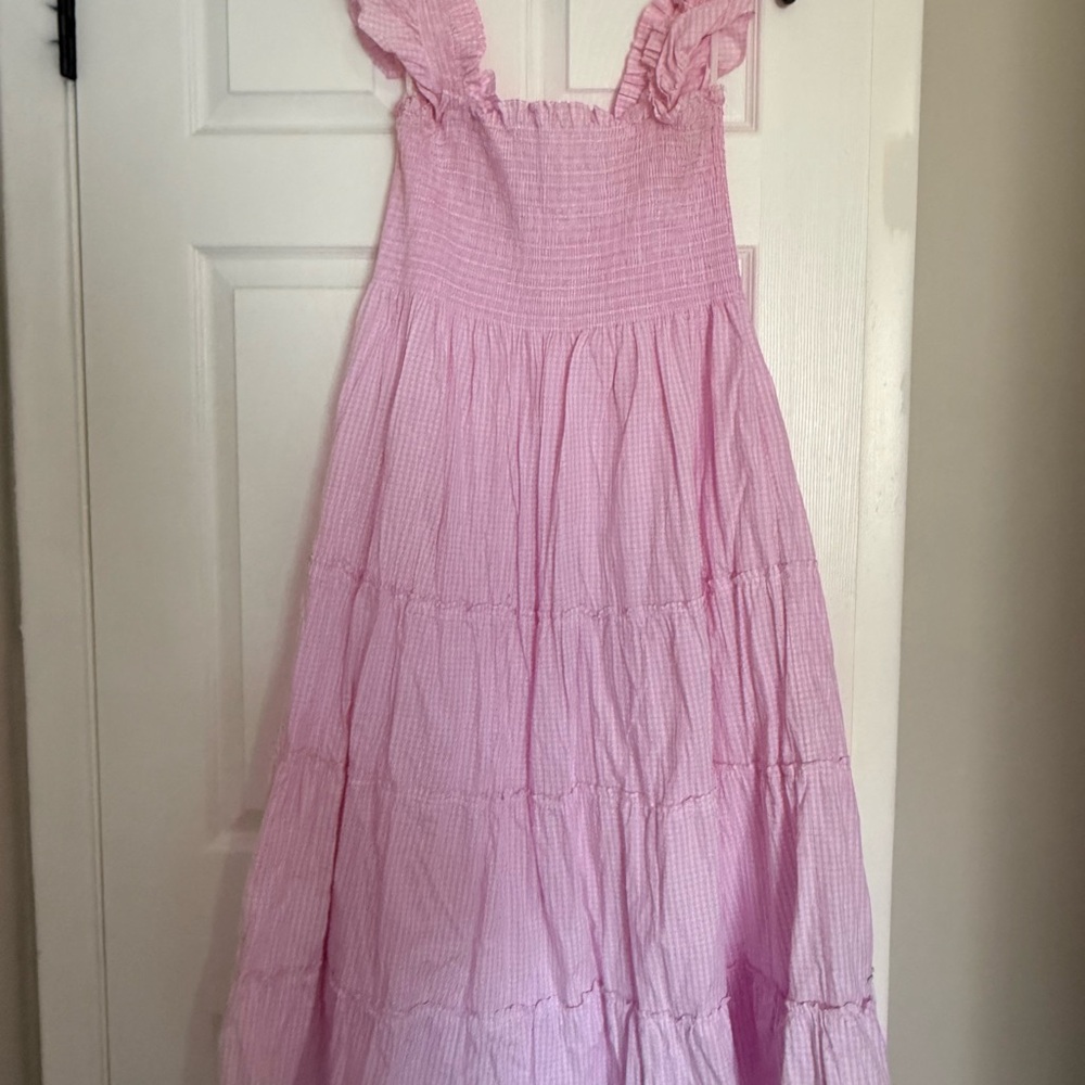 Hill House Pink Gingham Ellie Nap Dress